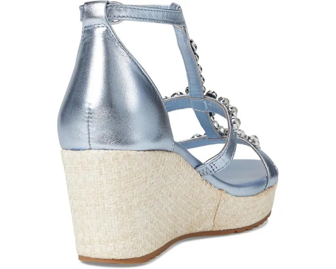 Босоножки Serena на платформе с ремешком и стразами