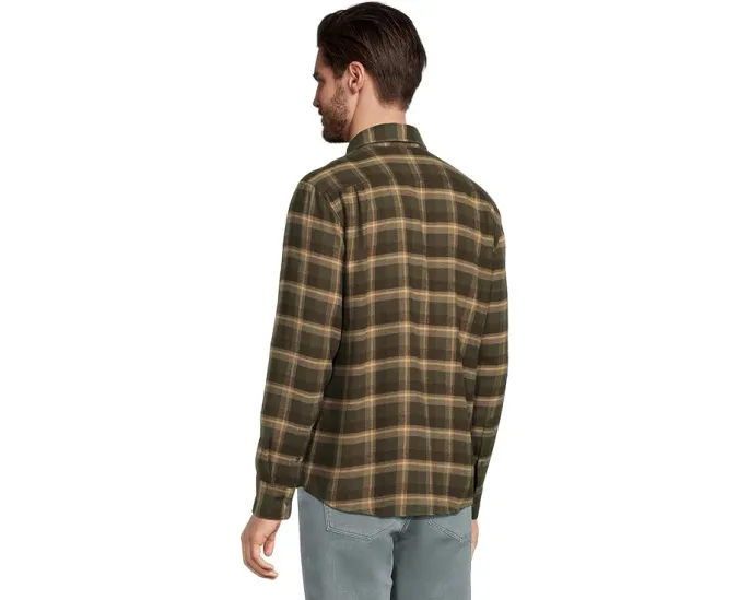 Фланелевая рубашка Faherty Heirloom Portuguese из органического хлопка