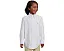 Рубашка Polo Ralph Lauren Kids из хлопкового оксфорда в полоску для старших детей