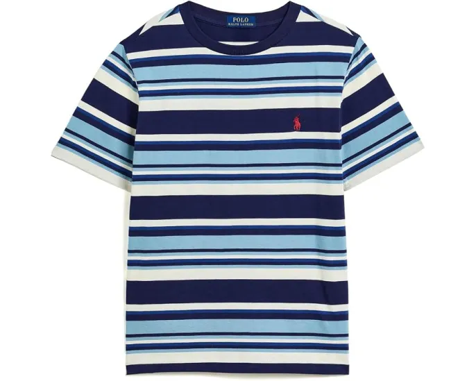 Футболка Polo Ralph Lauren джерси в полоску для детей