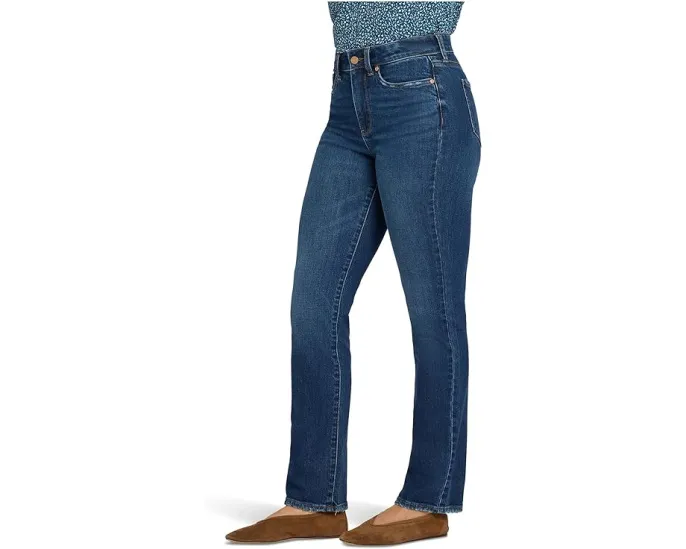 Джинсы NYDJ High Rise Straight с высокой посадкой Sunset Villa и технологией Lift Tuck