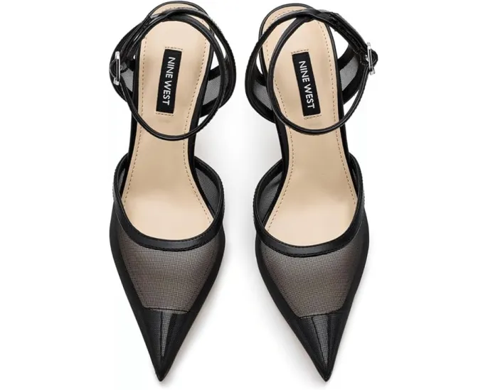 Туфли-лодочки Gullia на шпильке с сетчатым верхом и ремешком Nine West