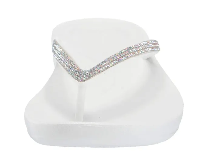 FitFlop шлепанцы Iqushion Sparkle с кристаллами и технологией амортизации