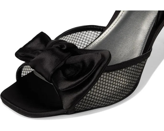 Босоножки Gergia на шпильке с бантом и квадратным мыском Nine West