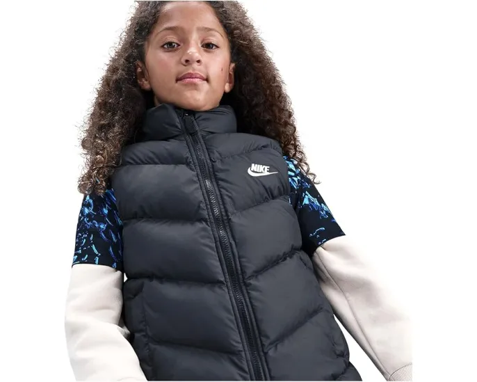 Nike Kids Пуховый жилет Therma-FIT свободного кроя с водоотталкивающей тканью