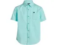 Quiksilver классическая рубашка с коротким рукавом Oxford для детей