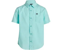 Quiksilver классическая рубашка с коротким рукавом Oxford для детей
