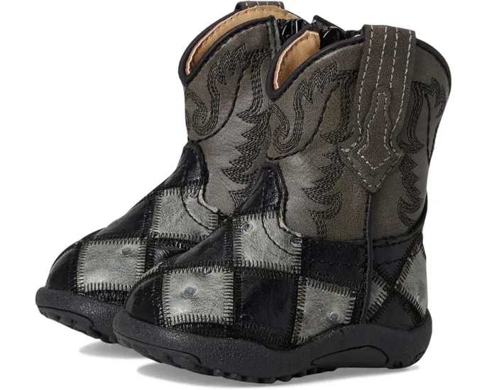 Детские сапоги Roper Kids Cowbaby Bird Blocks на молнии