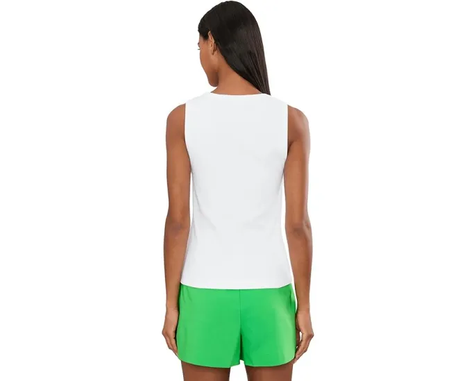 Топ Aricia Knit от Lilly Pulitzer с цветочными аппликациями