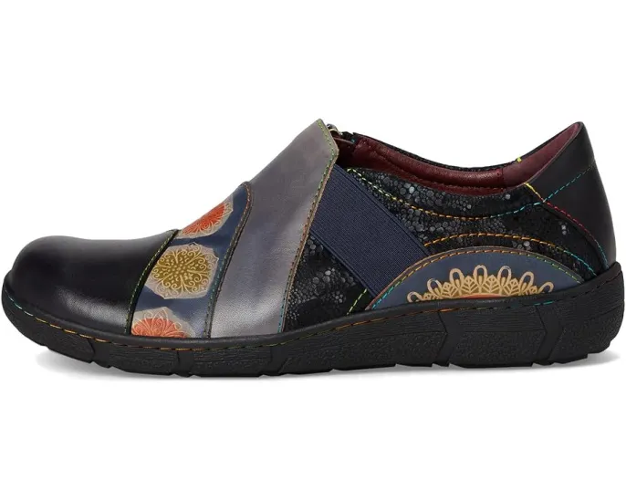 Кроссовки L'Artiste by Spring Step Lata с ручной росписью и резинкой