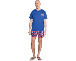 Футболка Chubbies The Ol' College Try с принтом на спине и круглым вырезом