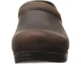 Классические клоги Dansko Professional с контурной стелькой и кожаным верхом