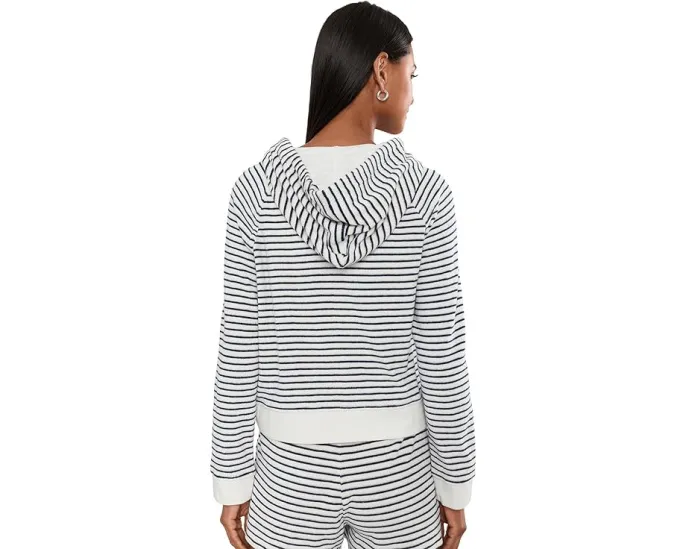 Suncoast Loop Terry Striped Hoodie