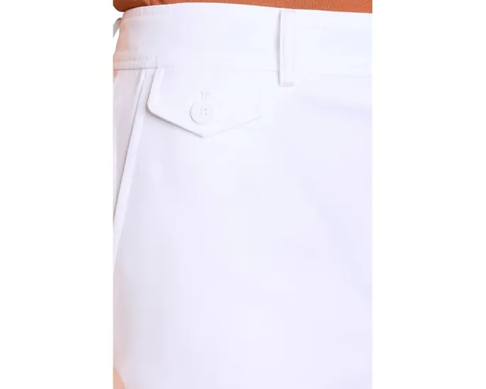 Укороченные брюки из двухслойного стретч-хлопка Lauren Ralph Lauren