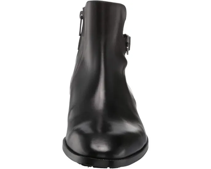 Ботинки Bruno Magli Angiolini из состаренной кожи с декоративной пряжкой и молнией