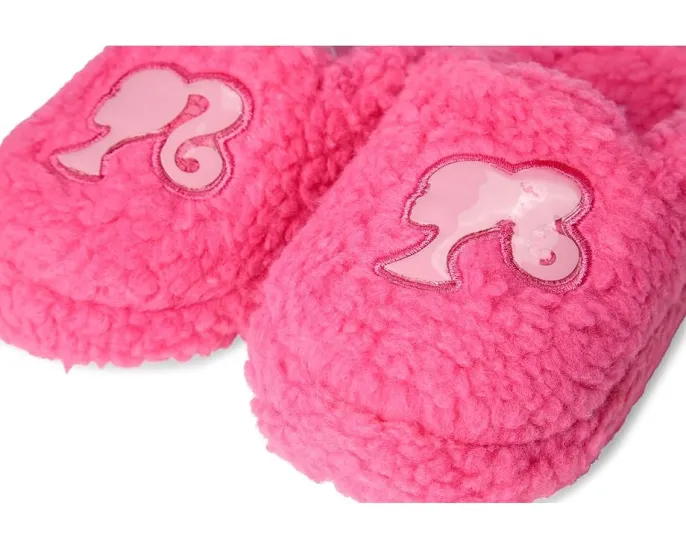 Тапочки Barbie Sherpa Spa от Ground Up для малышей с искусственным мехом