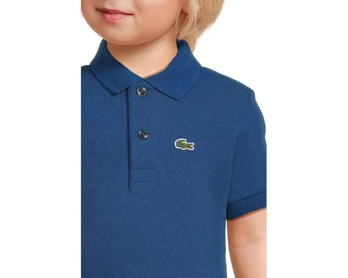 Детское поло Lacoste Petit Pique Polo из хлопкового пике