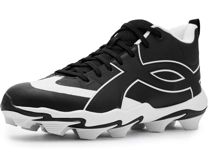 Бейсбольные бутсы Under Armour Leadoff Icon Mid с EVA стелькой и полиэстеровой подкладкой