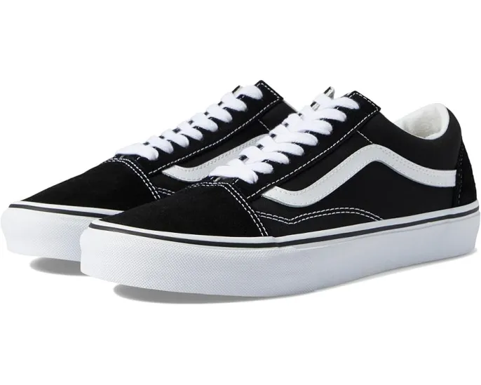 Кроссовки Vans Old Skool Wide на широкой колодке с боковой полосой
