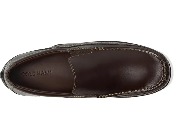 Мокасины Cole Haan Tucker Venetian из кожи с эластичными вставками