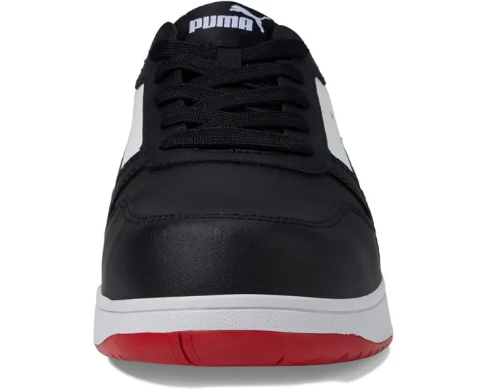 Puma кроссовки Frontcourt Leather Low ASTM EH с композитным носком черные