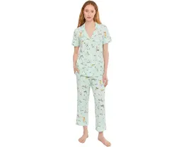 Пижамный комплект Bedhead PJs с короткими рукавами и укороченными брюками