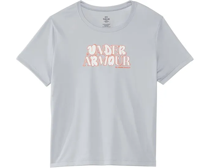 Футболка Under Armour Tech Wordmark с коротким рукавом для детей