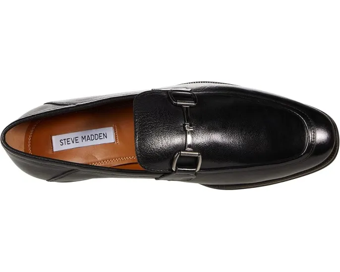 Лоферы Steve Madden Aahron из натуральной кожи с металлической пряжкой