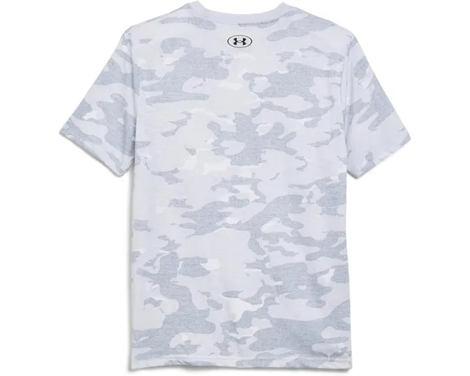 Футболка Under Armour AOP Camo Logo для детей с камуфляжным принтом