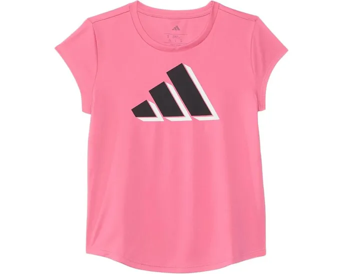 Футболка с коротким рукавом Cap Sleeve Poly Tee Adidas для детей