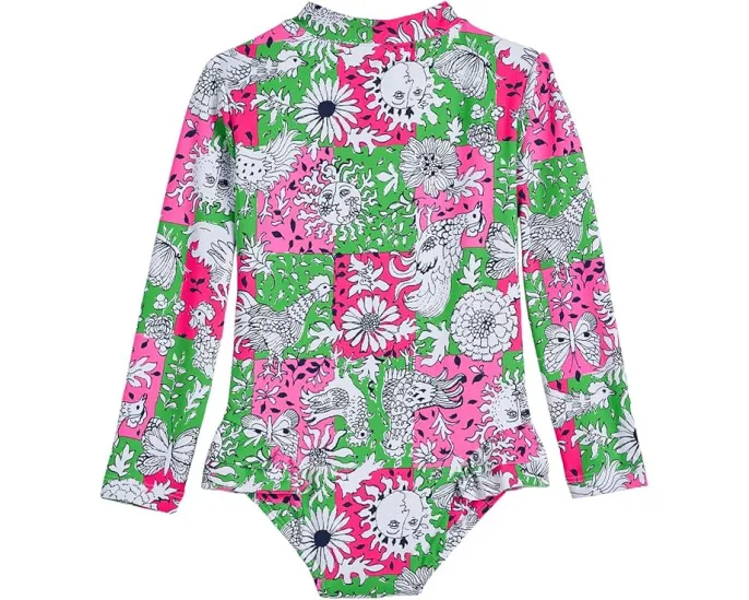 Детский рашгард Denning с защитой UPF 50+ от солнца Lilly Pulitzer Kids
