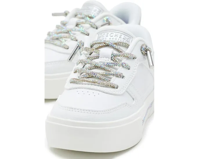 Кроссовки без рук Hands Free Slip Ins Skechers Aura LX 310769L белые