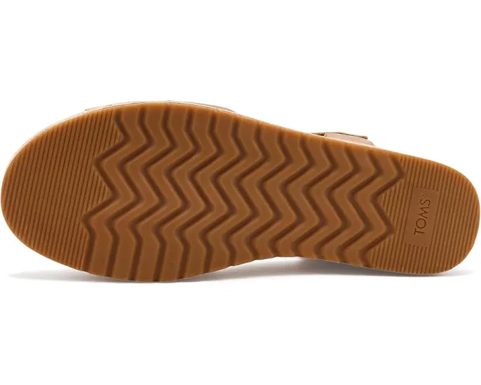 Сандалии TOMS Alana на клине с платформой и ремешками