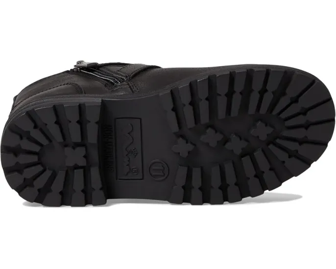 Детские ботинки Kylee от Nina Kids с квадратным носком Black Tumbled