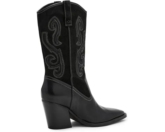 Сапоги Free People Fast Lane Fringe с бахромой и квадратным каблуком