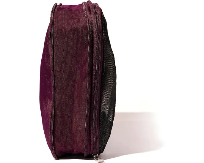 Набор компрессионных кубов Baggallini 2 средних и 1 большой с прозрачной панелью