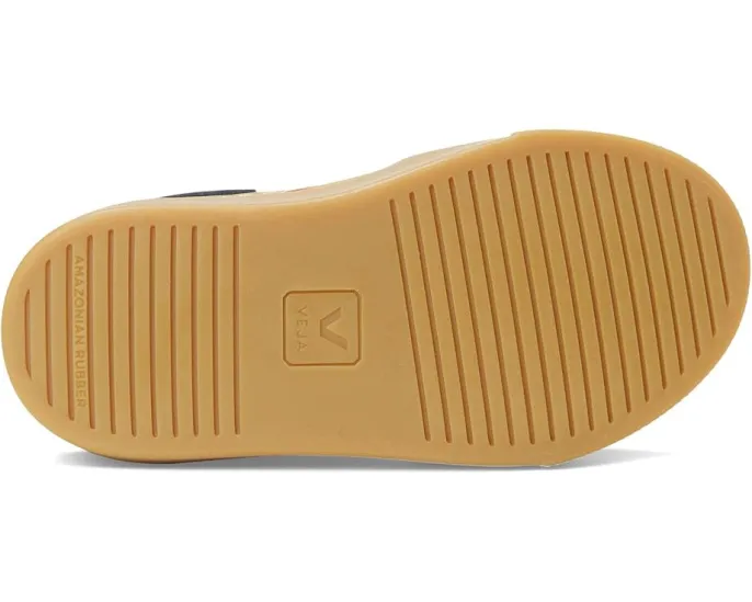 Детские кроссовки VEJA Small Volley Canvas из органического хлопка с круглым носком