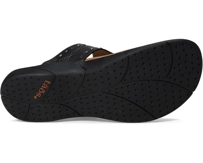 Сандалии Taos Footwear Flash с вышивкой и стелькой Soft Support для поддержки свода