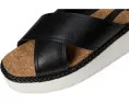 Сандалии Pebina Cross Band Wedge от Lucky Brand с перекрещивающимися ремешками и каблуком-клином