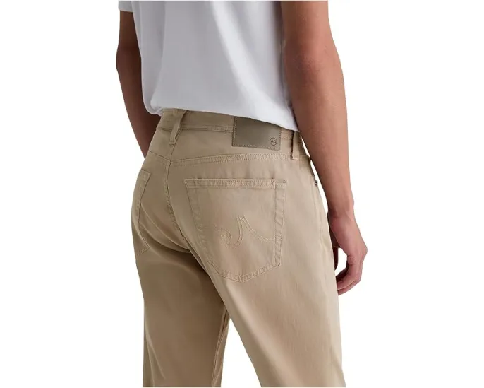 Классические прямые брюки Protege Desert Stone с пятью карманами от AG Jeans
