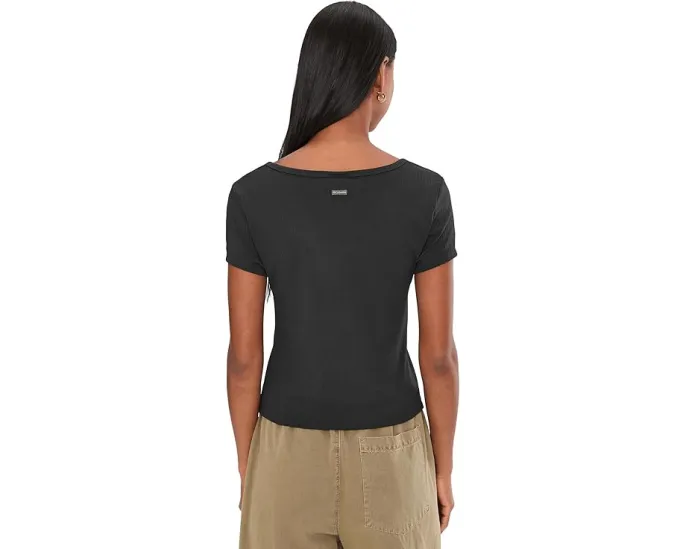 Футболка Columbia Pinetown Canyon Rib с коротким рукавом и технологией Omni-Wick