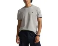 Классическая футболка Polo Ralph Lauren из стретч-сетки с коротким рукавом