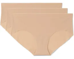 Commando бикини 3 шт с невидимыми краями и ребристой текстурой