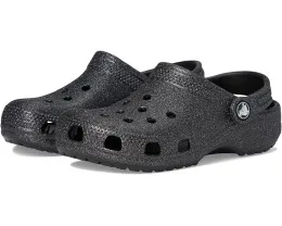 Crocs Classic Glitter Clogs детские блестящие сабо с пайетками