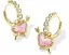 Серьги-конго Kendra Scott Ari Heart Arrow с кубическим цирконием