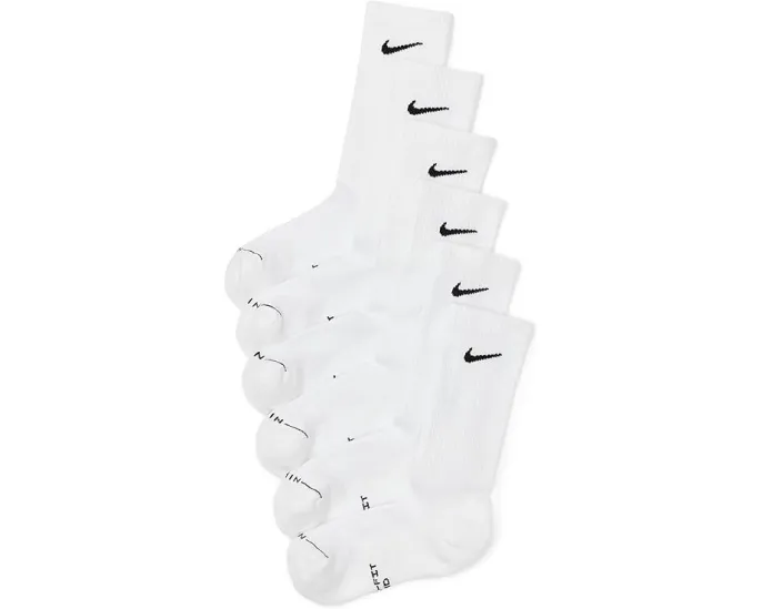 Nike носки Elevated Crew 6 пар с технологией Dri-FIT