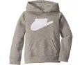 Детская худи Nike Kids из велюра с иридисцентным логотипом