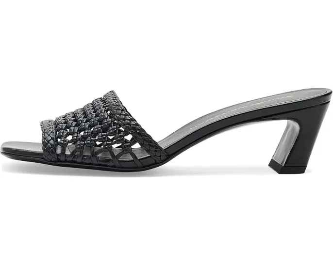 Сланцы Stuart Weitzman Marina Slides 50 с плетеным верхом