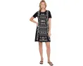 Вязаное платье Seamed Knit Dress Azova Johnny Was