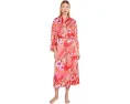 Халат Natori из сатина с принтом магнолии Magnolia Printed Satin Robe